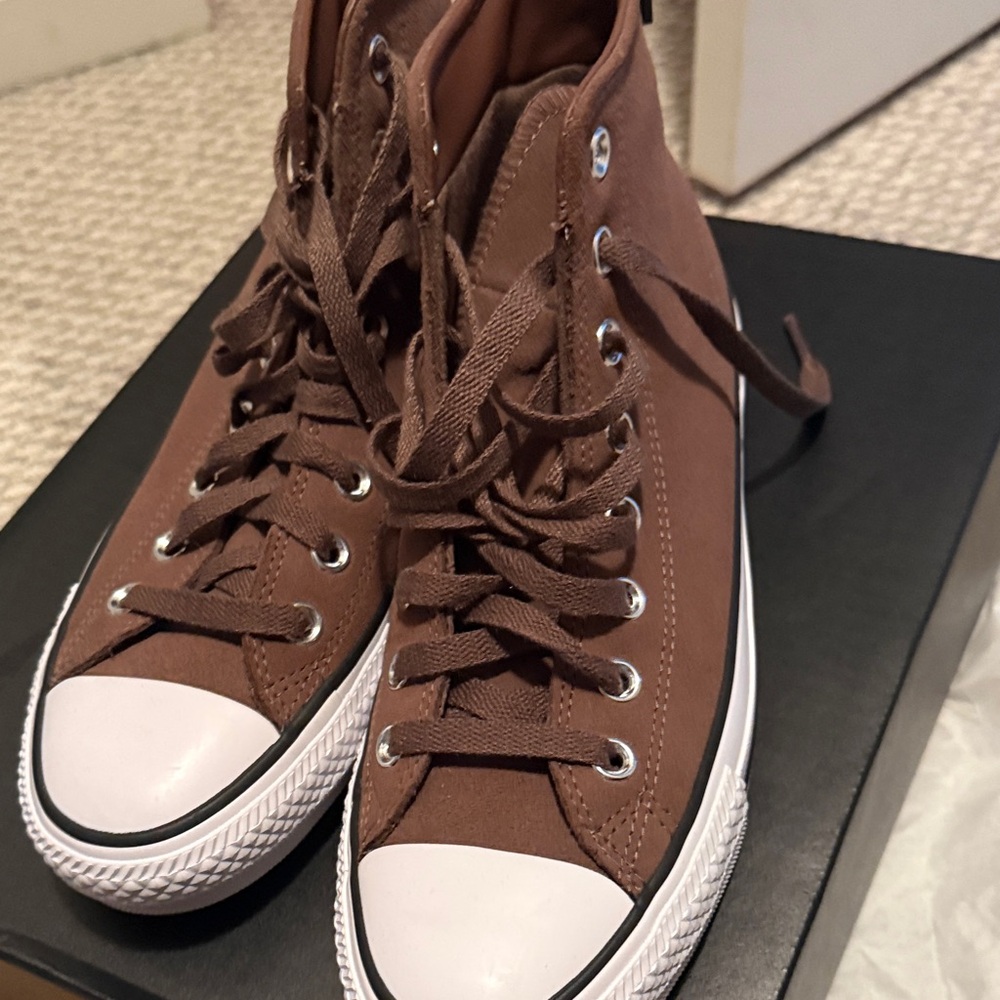 CONVERSE Brown High-Top Sneakers